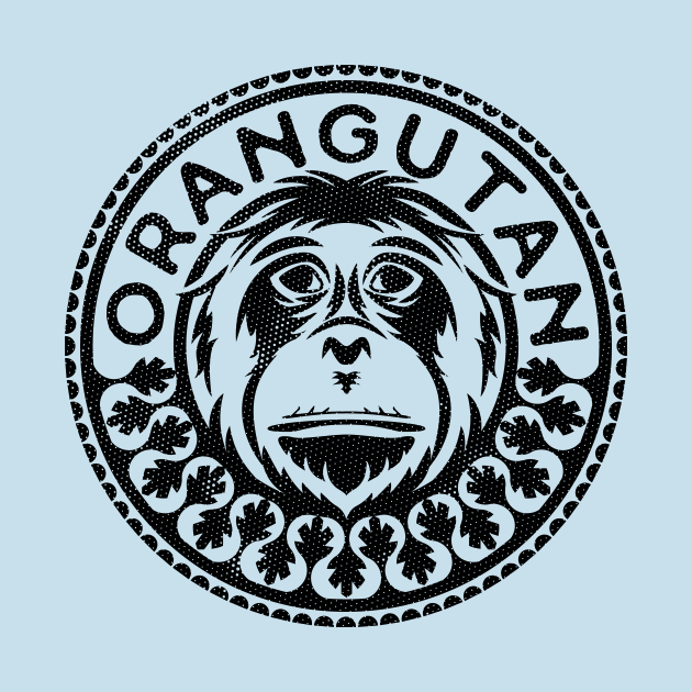 Orangutan Face - Gifts for An Orangutan Lover by bangtees