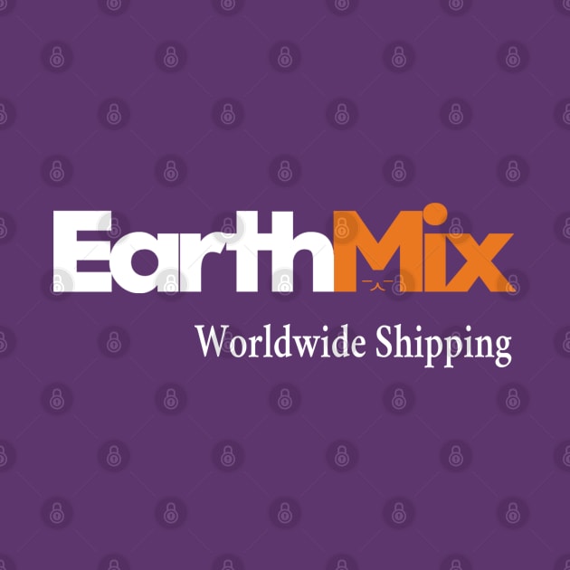 Earthmix Shipping White and Orange by globalrainbowengineers 