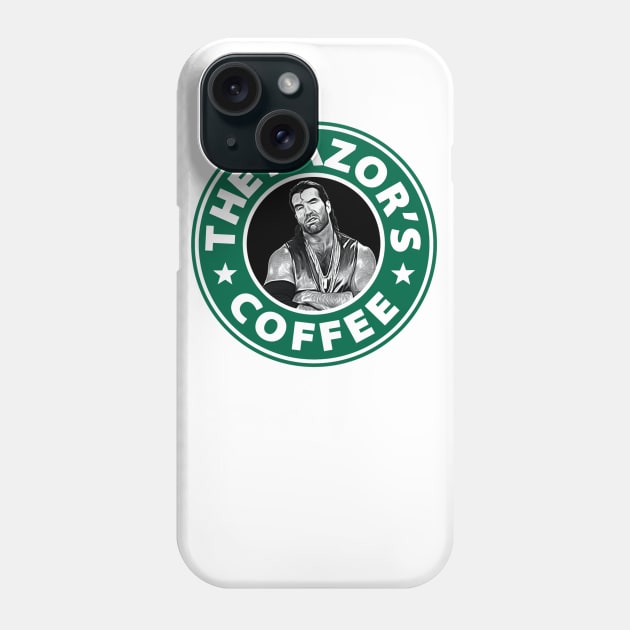 The Razor's Coffee Phone Case by hitman514