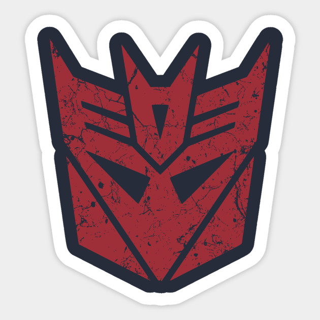 transformer logo sticker