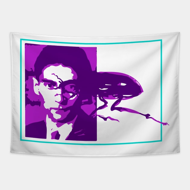 Kafka's Metamorphosis 2 Tapestry by RAdesigns