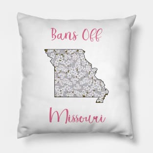 Bans Off Missouri Pillow