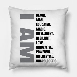 I Am | Black Man Pillow