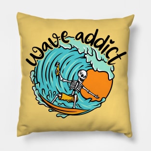 Wave Addict Pillow