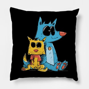 Bluey Rambunctious Romps Pillow