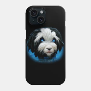 Tibetan Terrier artwork Phone Case