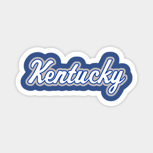 Kentucky Script Magnet