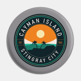 The Stingray City Pin