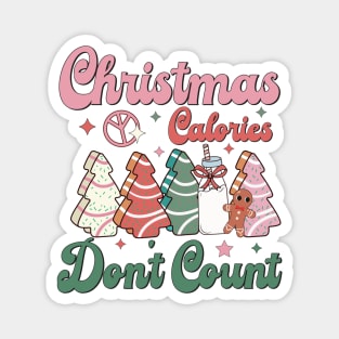 Christmas calories don't count Magnet