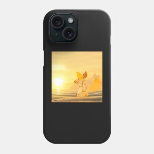 Fox in the Desert Phone Case