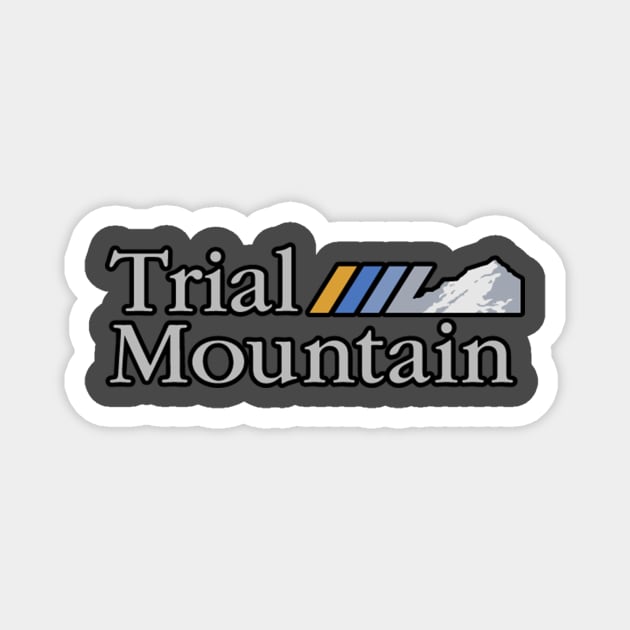 Trial Mountain Magnet by itsawalk