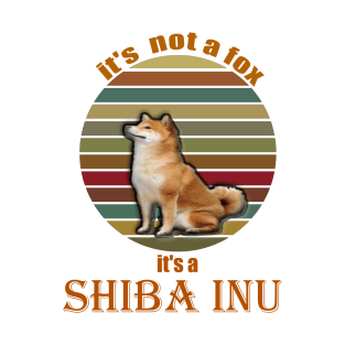its not a fox its a shiba inu T-Shirt