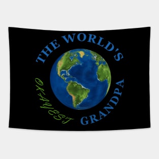 The World's Okayest Grandpa Tapestry