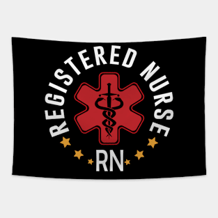 Vintage Registered Nurse RN Nursing Nurse Day and Nurse Week Tapestry