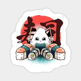 Sushi Kawaii Food Japanese Sushi Chef Lover Anime Sushi Magnet