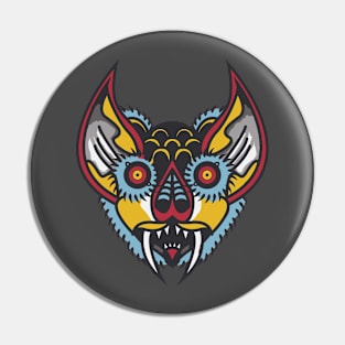 Bat Head Pin