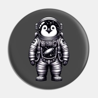 Spacesuit penguin Pin