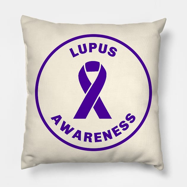 Lupus - Disability Awareness Pillow by Football from the Left