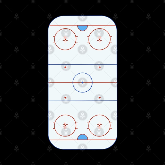 Hockey rink diagram by DaveDanchuk
