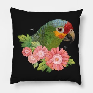 Red-fronted Amazon Pillow