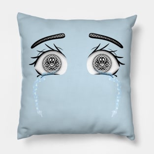 Looking Death in the Eyes Pillow