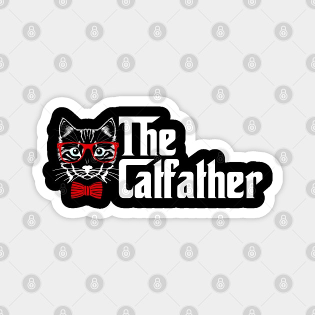 The Catfather Magnet by DragonTees