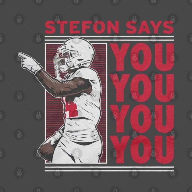 Stefon Diggs You You You You by Chunta_Design