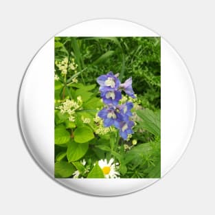 Delphinium, Daisy, hydrangea, oh my! Pin