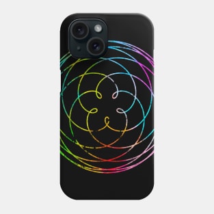 Rainbow Pentagram of Venus Phone Case