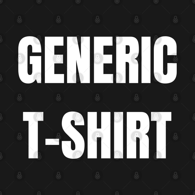 Generic Shirt by Spatski