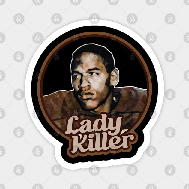 Lady Killer -- Funny Oj Simpson Fan Art Magnet by Trendsdk