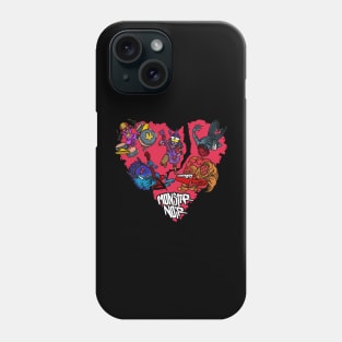 Monstar Noir heart Phone Case