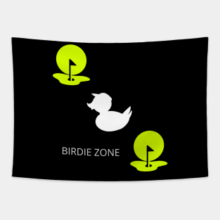 Birdie Zone Fun Golf Apparel Tapestry