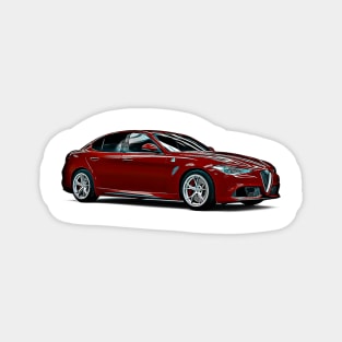 Quadrifoglio Cartoon Magnet