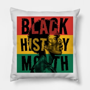 Black history month Africa /BLACK PRIDE Pillow