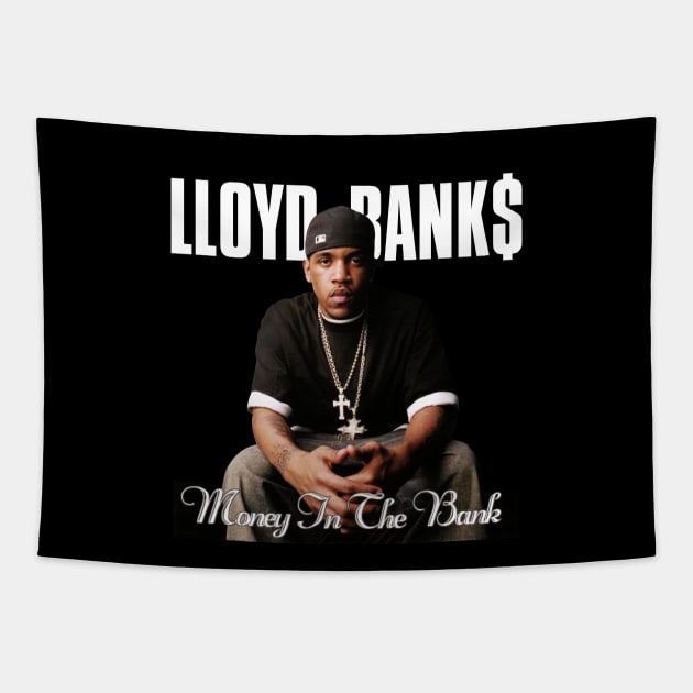 Lloyd Banks Money In The Bank Tapestry by CELTICFAN34