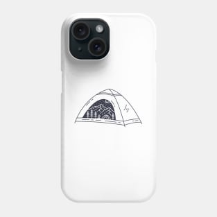 Nature Inside The Camping Tent Phone Case