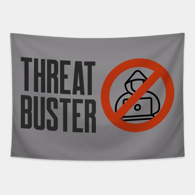 Cybersecurity Threat Buster Icon Tapestry by FSEstyle