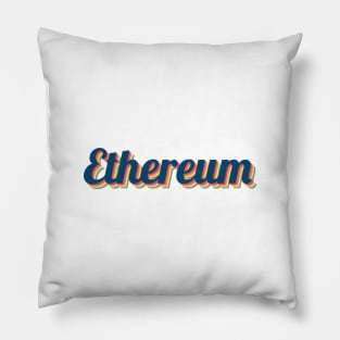 Ethereum Retro Pillow