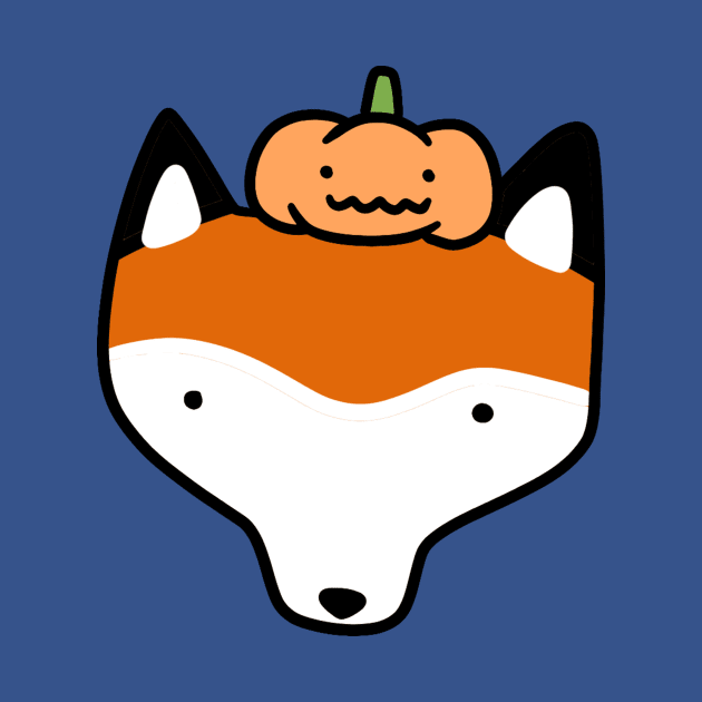 Pumpkin Fox Face by saradaboru