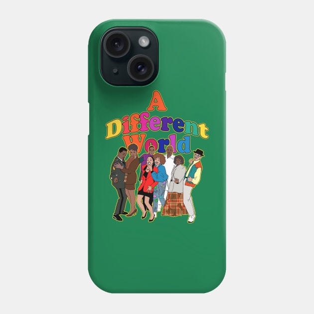 A different world Black tv shows Phone Case by Rurulako