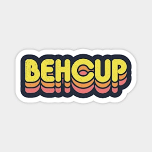 Retro Behcup Magnet