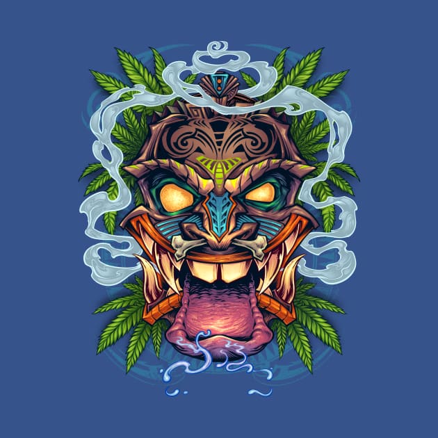 Tiki Head by FlylandDesigns