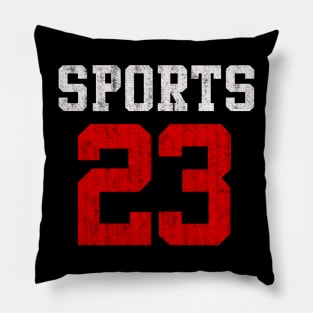 sports 23 basketball Pillow