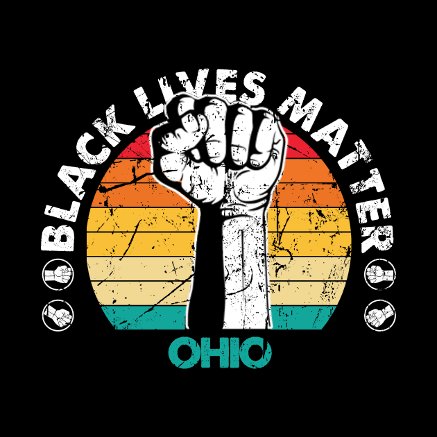 Ohio black lives matter political protest by Jannysingle