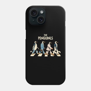 The penguin-Ls - Abbey Road Phone Case