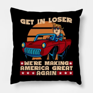 Get in Loser Pillow