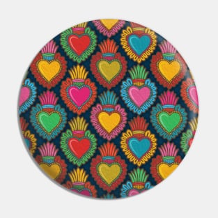 Heart Ex Voto Pin