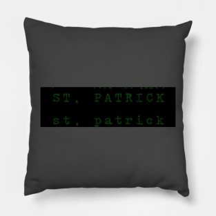 St. Patricks Pillow