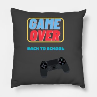 game over back to school Pillow